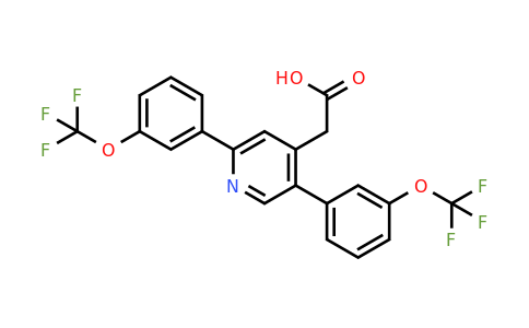 1261842-17-4 | 2,5-Bis(3-(trifluoromethoxy)phenyl)pyridine-4-acetic acid