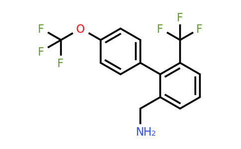 1261842-23-2 | C-(4'-(Trifluoromethoxy)-6-(trifluoromethyl)biphenyl-2-yl)-methylamine