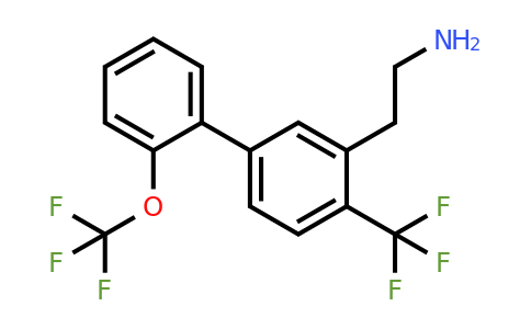 1261842-48-1 | 2'-(Trifluoromethoxy)-4-(trifluoromethyl)biphenyl-3-ethylamine