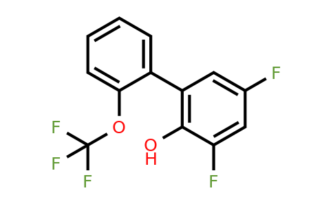1261842-52-7 | 3,5-Difluoro-2-hydroxy-2'-(trifluoromethoxy)biphenyl