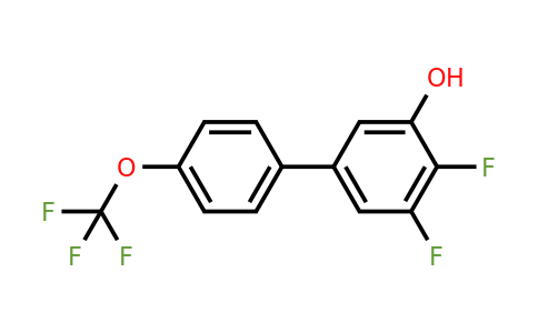 1261842-56-1 | 4,5-Difluoro-3-hydroxy-4'-(trifluoromethoxy)biphenyl