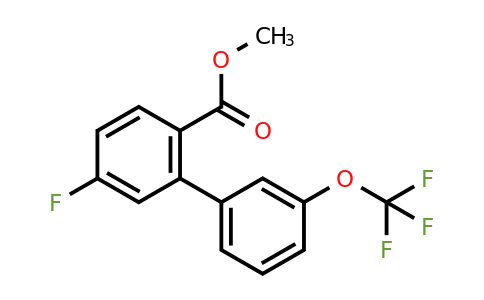 1261842-76-5 | Methyl 5-fluoro-3'-(trifluoromethoxy)biphenyl-2-carboxylate