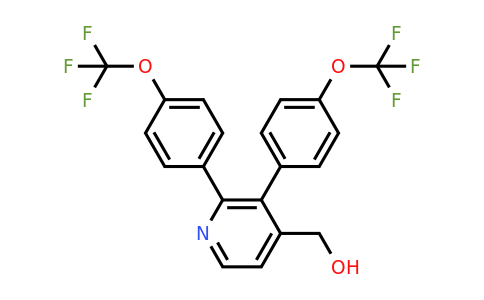 1261842-84-5 | 2,3-Bis(4-(trifluoromethoxy)phenyl)pyridine-4-methanol