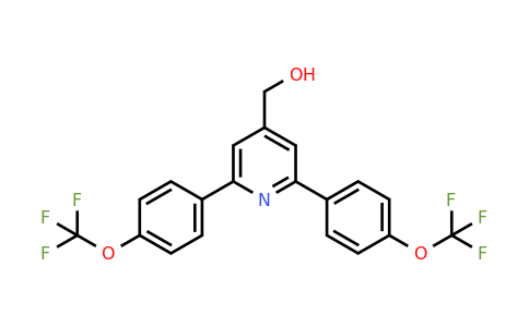 1261842-85-6 | 2,6-Bis(4-(trifluoromethoxy)phenyl)pyridine-4-methanol