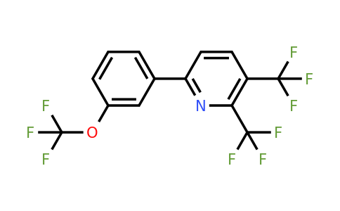 1261842-93-6 | 2,3-Bis(trifluoromethyl)-6-(3-(trifluoromethoxy)phenyl)pyridine