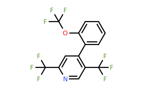 1261842-95-8 | 2,5-Bis(trifluoromethyl)-4-(2-(trifluoromethoxy)phenyl)pyridine