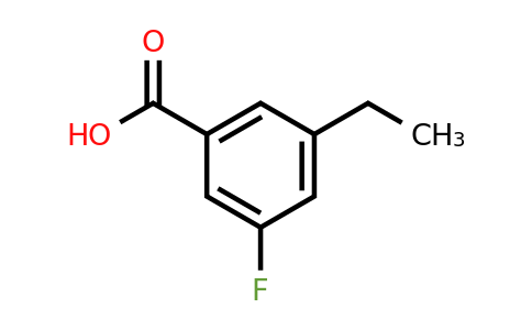 1261843-53-1 | 5-Ethyl-3-fluorobenzoic acid
