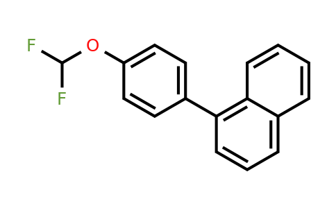 1261843-96-2 | 1-(4-(Difluoromethoxy)phenyl)naphthalene
