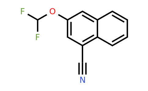 1261844-07-8 | 1-Cyano-3-(difluoromethoxy)naphthalene