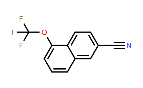 1261844-14-7 | 2-Cyano-5-(trifluoromethoxy)naphthalene