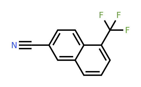 1261844-16-9 | 2-Cyano-5-(trifluoromethyl)naphthalene
