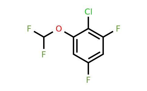 1261846-33-6 | 2-Chloro-3,5-difluoro(difluoromethoxy)benzene