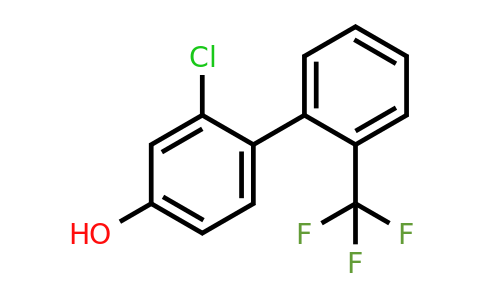 1261846-55-2 | 2-Chloro-4-hydroxy-2'-(trifluoromethyl)biphenyl