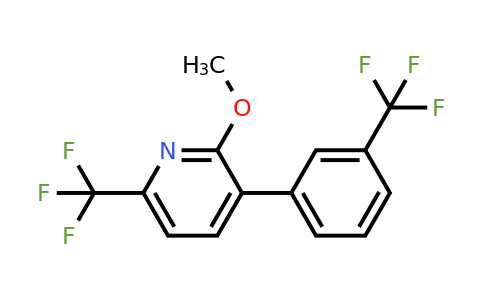 2-Methoxy-6-(trifluoromethyl)-3-(3-(trifluoromethyl)phenyl)pyridine