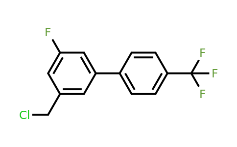 1261846-90-5 | 3-Chloromethyl-5-fluoro-4'-(trifluoromethyl)biphenyl