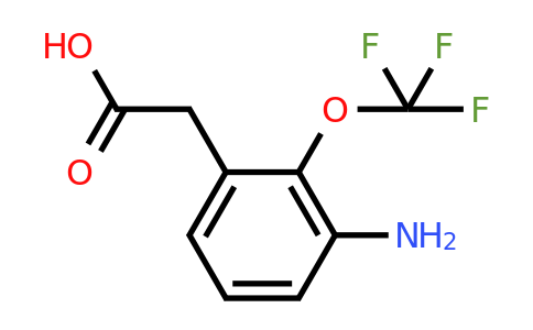 1261847-62-4 | 3-Amino-2-(trifluoromethoxy)phenylacetic acid