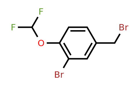 1261849-26-6 | 3-Bromo-4-(difluoromethoxy)benzyl bromide
