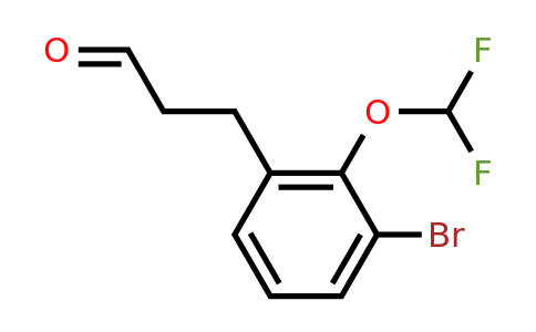 1261849-36-8 | 3-(3'-Bromo-2'-(difluoromethoxy)phenyl)propionaldehyde