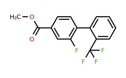 1261849-64-2 | 2-Fluoro-2'-(trifluoromethyl)biphenyl-4-carboxylic acid methyl ester