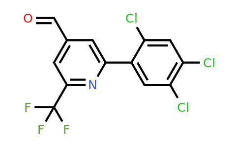 1261849-78-8 | 2-(2,4,5-Trichlorophenyl)-6-(trifluoromethyl)isonicotinaldehyde