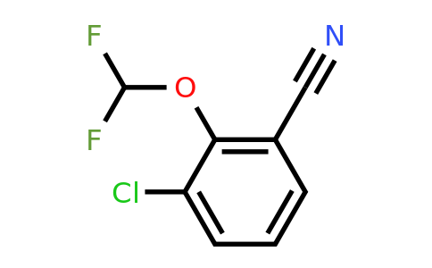 1261849-98-2 | 3-Chloro-2-(difluoromethoxy)benzonitrile
