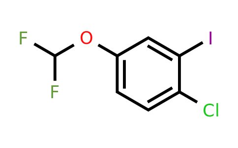 1261850-04-7 | 2-Chloro-5-(difluoromethoxy)iodobenzene