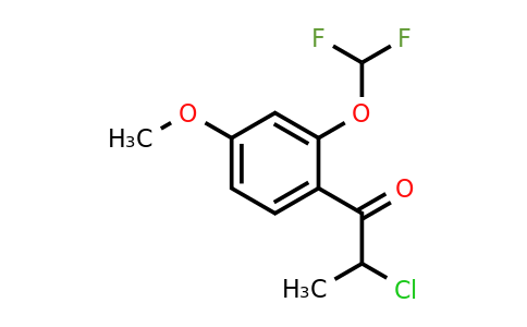 1261850-12-7 | 2-Chloro-2'-(difluoromethoxy)-4'-methoxypropiophenone