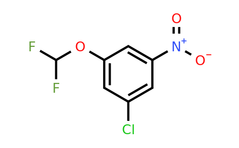 1261850-16-1 | 3-Chloro-5-(difluoromethoxy)nitrobenzene