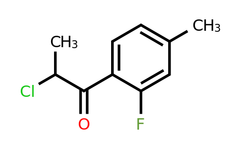 1261850-49-0 | 2-Chloro-2'-fluoro-4'-methylpropiophenone