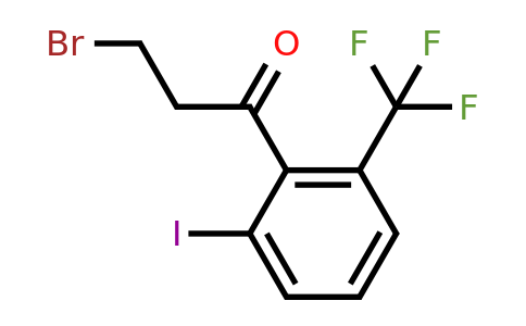 1261850-78-5 | 3-Bromo-2'-iodo-6'-(trifluoromethyl)propiophenone