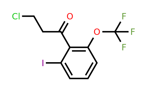 1261851-05-1 | 3-Chloro-2'-iodo-6'-(trifluoromethoxy)propiophenone