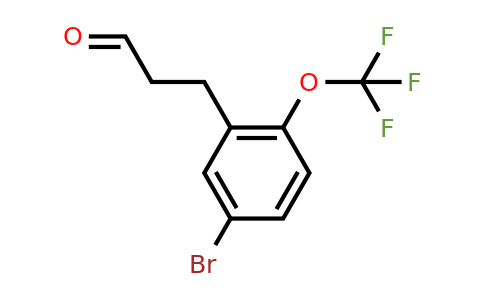 1261851-15-3 | 3-(5'-Bromo-2'-(trifluoromethoxy)phenyl)propionaldehyde