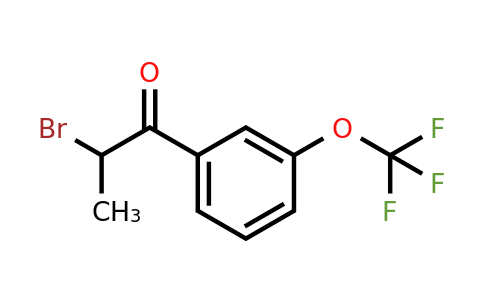 1261851-16-4 | 2-Bromo-3'-(trifluoromethoxy)propiophenone