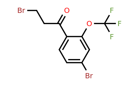 1261851-39-1 | 3,4'-Dibromo-2'-(trifluoromethoxy)propiophenone