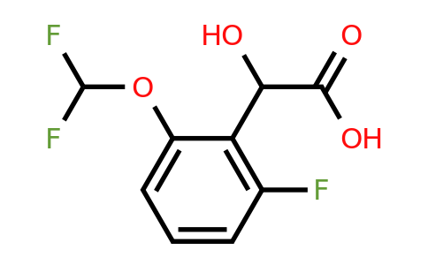 1261851-53-9 | 2-(Difluoromethoxy)-6-fluoromandelic acid