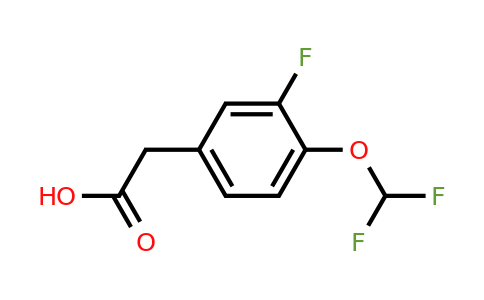 1261851-55-1 | 2-(4-(Difluoromethoxy)-3-fluorophenyl)acetic acid