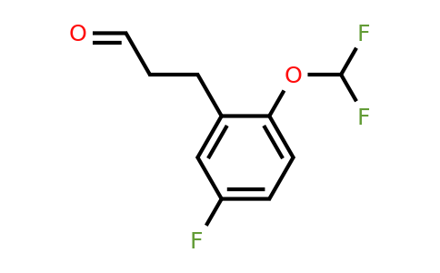 1261851-56-2 | 3-(2'-(Difluoromethoxy)-5'-fluorophenyl)propionaldehyde