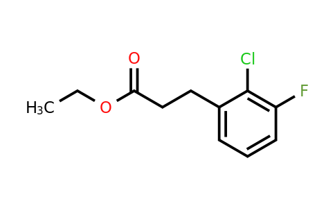 1261851-90-4 | Ethyl 3-(2'-chloro-3'-fluorophenyl)propionate