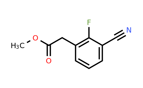 1261851-94-8 | Methyl 3-cyano-2-fluorophenylacetate