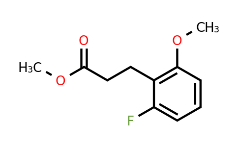 1261852-06-5 | Methyl 3-(2'-fluoro-6'-methoxyphenyl)propionate