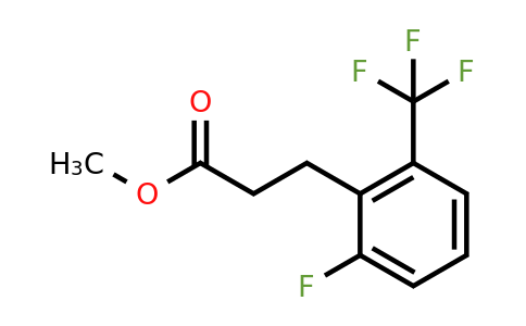 1261852-11-2 | Methyl 3-(2'-fluoro-6'-(trifluoromethyl)phenyl)propionate