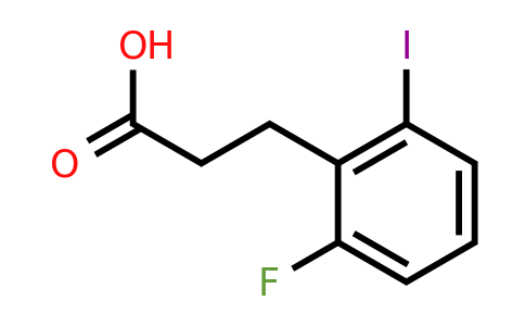 1261852-26-9 | 3-(2'-Fluoro-6'-iodophenyl)propionic acid