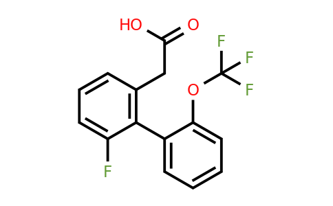 1261853-21-7 | 6-Fluoro-2'-(trifluoromethoxy)biphenyl-2-acetic acid