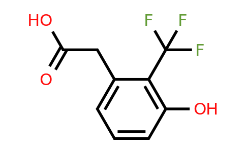 1261853-31-9 | 3-Hydroxy-2-(trifluoromethyl)phenylacetic acid