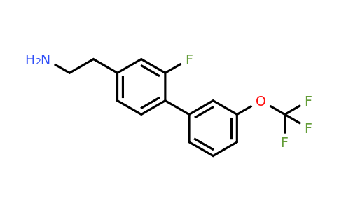 1261853-65-9 | 2-Fluoro-3'-(trifluoromethoxy)biphenyl-4-ethylamine