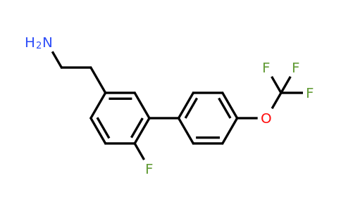 1261853-67-1 | 6-Fluoro-4'-(trifluoromethoxy)biphenyl-3-ethylamine