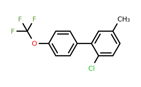 1261853-99-9 | 2-Chloro-5-methyl-4'-(trifluoromethoxy)biphenyl
