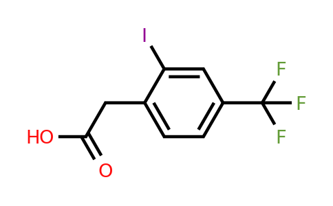 1261854-04-9 | 2-Iodo-4-(trifluoromethyl)phenylacetic acid