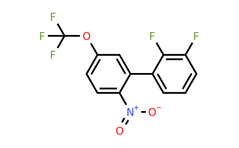 1261854-21-0 | 2,3-Difluoro-2'-nitro-5'-(trifluoromethoxy)biphenyl