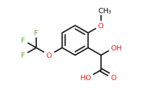1261854-42-5 | 2-Methoxy-5-(trifluoromethoxy)mandelic acid